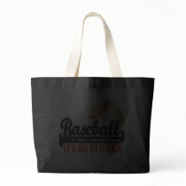 BASEBALL - IT'S MORE THAN JUST A GAME TOTE BAGS