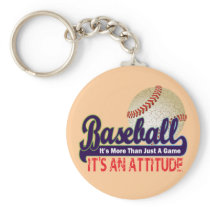 BASEBALL - IT'S MORE THAN JUST A GAME KEYCHAINS