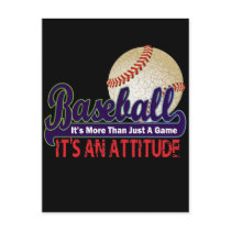 BASEBALL - IT'S MORE THAN JUST A GAME POSTCARD