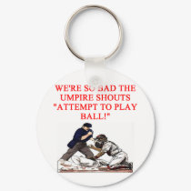 baseball joke keychains
