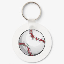 Baseball keychains