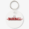 Baseball keychains