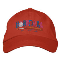 Baseball Kid embroidered hats by ZazzleEmbroidery Baseball Kid embroidered hats