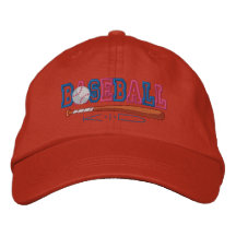 Baseball Kid Embroidered Baseball Cap