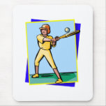 Baseball kid mousepads