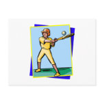 Baseball kid post card