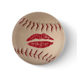 baseball kiss  badge buttons