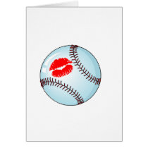 Baseball (Kiss) cards by TeeZazzle Baseball (Kiss) cards