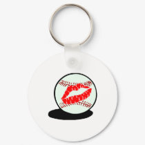 Baseball Kiss keychains