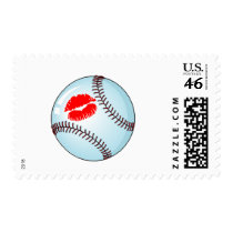 Baseball (Kiss) postage by TeeZazzle Baseball (Kiss) postage