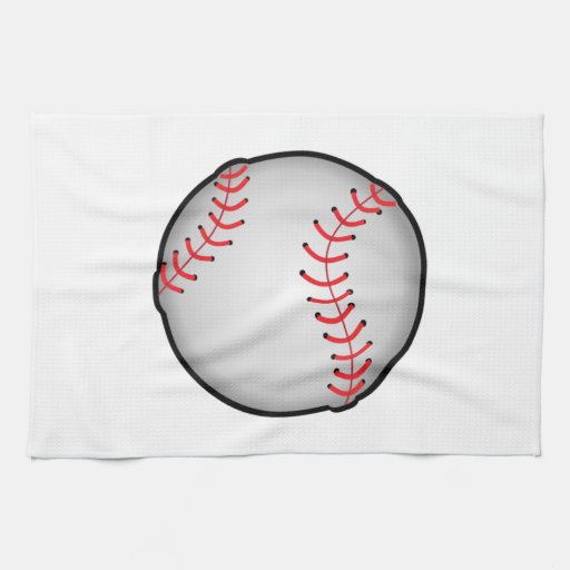 Baseball Hand Towels
