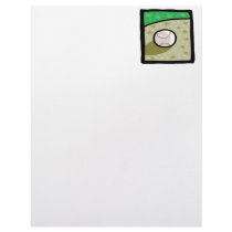 Baseball Letterhead Design