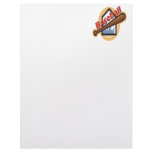 Baseball Custom Letterhead