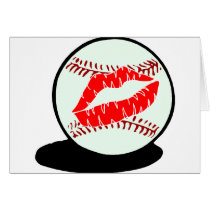 Baseball Lips cards by CelebrationZazzle Baseball Lips cards