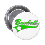 baseball logo button