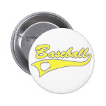Baseball logo button