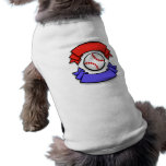 Baseball Logo Dog T-shirt