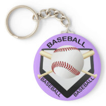 BASEBALL LOGO KEYCHAINS