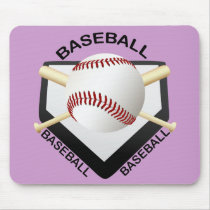 BASEBALL LOGO MOUSE PADS