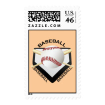 BASEBALL LOGO POSTAGE STAMPS