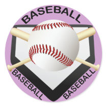 BASEBALL LOGO stickers