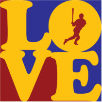 Baseball Love photo sculptures