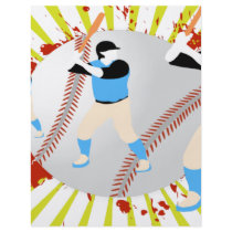 baseball lover vector design flyer