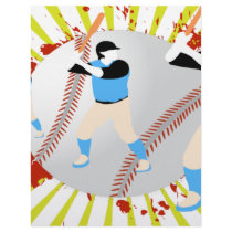 baseball lover vector design letterhead