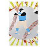 baseball lover vector design personalized stationery