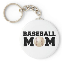 Baseball m key chain