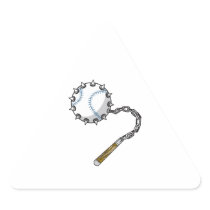 baseball mace stickers