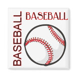 BASEBALL REFRIGERATOR MAGNET