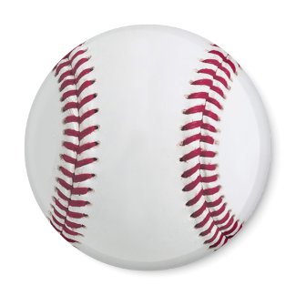 Realistic looking baseball magnet Realistic looking baseball magnet