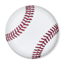 Baseball Refrigerator Magnet