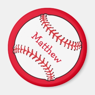 Baseball Magnet