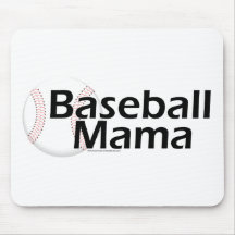 Baseball Mama Mouse Pad
