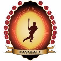 Baseball Mandorla Cut Outs