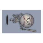 Baseball Mojo Juju Rectangle Stickers