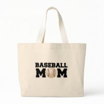 Baseball Mom Tote Bag