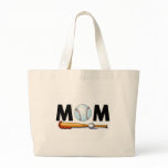 Baseball Mom Canvas Bags