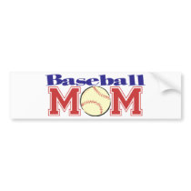 Baseball Mom bumper stickers