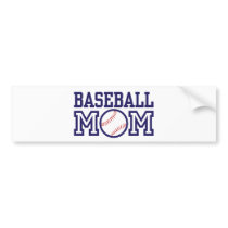 Baseball Mom Bumper Sticker