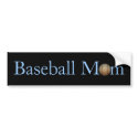 Baseball Mom Bumper Sticker bumper stickers by treasurehutch Baseball Mom Bumper Sticker bumper stickers