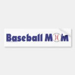 Baseball Mom Bumper Sticker