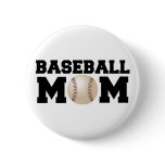 Baseball Mom Pin