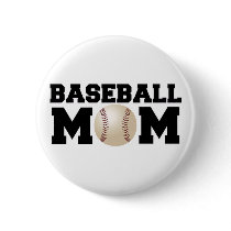 Baseball Mom Pin