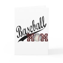 Baseball Mom Card