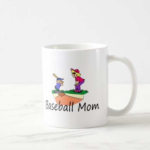 Baseball Mom Coffee Mugs