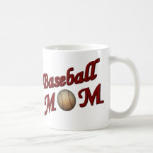 Baseball Mom Cute Mug