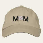 Baseball Mom Embroidered Hat